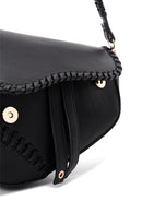 Kadın Siyah Uzun Askılı Omuz Çantası | Derimod Kadın Siyah Uzun Askılı Omuz Çantası | Derimod