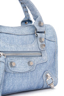 Kadın Mavi Uzun Askılı Jean Kumaş Çapraz Çanta | Derimod Kadın Mavi Uzun Askılı Jean Kumaş Çapraz Çanta | Derimod
