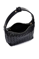 Women's Black Accessory Knitted Mini Handbag | Derimod Women's Black Accessory Knitted Mini Handbag | Derimod