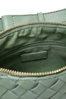 Kadın Yeşil Aksesuarlı Örgü Mini Kol Çantası | Derimod Kadın Yeşil Aksesuarlı Örgü Mini Kol Çantası | Derimod