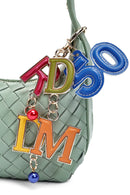 Kadın Yeşil Aksesuarlı Örgü Mini Kol Çantası | Derimod Kadın Yeşil Aksesuarlı Örgü Mini Kol Çantası | Derimod