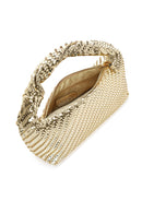 Kadın Altın Uzun Askılı Örgülü Mini Kol Çantası | Derimod Kadın Altın Uzun Askılı Örgülü Mini Kol Çantası | Derimod