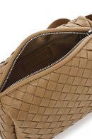 Kadın Vizon Örgülü Çapraz Çanta | Derimod Kadın Vizon Örgülü Çapraz Çanta | Derimod