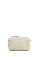 Women's Cream Knitted Crossbody Bag | Derimod Women's Cream Knitted Crossbody Bag | Derimod