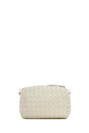 Women's Cream Knitted Crossbody Bag | Derimod Women's Cream Knitted Crossbody Bag | Derimod