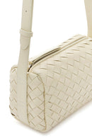 Women's Cream Knitted Crossbody Bag | Derimod Women's Cream Knitted Crossbody Bag | Derimod