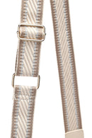 Kadın Krem Örgülü Çapraz Çanta | Derimod Kadın Krem Örgülü Çapraz Çanta | Derimod