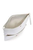 Kadın Beyaz Uzun Zincir Askılı Örgülü Portföy Çanta | Derimod Kadın Beyaz Uzun Zincir Askılı Örgülü Portföy Çanta | Derimod