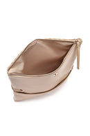 Kadın Bej Uzun Zincir Askılı Örgülü Portföy Çanta | Derimod Kadın Bej Uzun Zincir Askılı Örgülü Portföy Çanta | Derimod