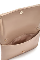 Kadın Bej Uzun Zincir Askılı Örgülü Portföy Çanta | Derimod Kadın Bej Uzun Zincir Askılı Örgülü Portföy Çanta | Derimod