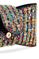 Kadın Çok Renkli Uzun Askılı Taşlı Mini Abiye Kutu Portföy Çanta | Derimod Kadın Çok Renkli Uzun Askılı Taşlı Mini Abiye Kutu Portföy Çanta | Derimod