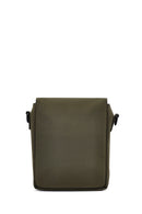 Male Khaki Mini Messenger Bag | Derimod Male Khaki Mini Messenger Bag | Derimod