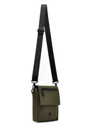 Male Khaki Mini Messenger Bag | Derimod Male Khaki Mini Messenger Bag | Derimod