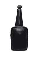 Men's Black Mini Crossbody Bag | Derimod Men's Black Mini Crossbody Bag | Derimod