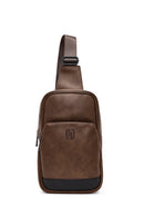 Men's Brown Crossbody Bag | Derimod Men's Brown Crossbody Bag | Derimod