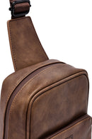 Men's Brown Crossbody Bag | Derimod Men's Brown Crossbody Bag | Derimod