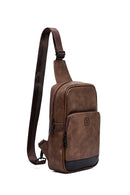 Erkek Kahverengi Çapraz Çanta | Derimod Erkek Kahverengi Çapraz Çanta | Derimod