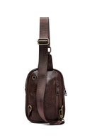 Men's Brown Mini Crossbody Bag | Derimod Men's Brown Mini Crossbody Bag | Derimod