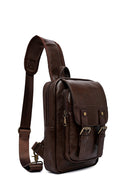 Erkek Kahverengi Çapraz Çanta | Derimod Erkek Kahverengi Çapraz Çanta | Derimod