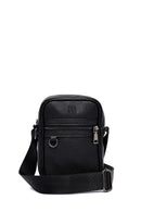 Erkek Siyah Postacı Çantası | Derimod Erkek Siyah Postacı Çantası | Derimod