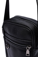 Erkek Siyah Postacı Çantası | Derimod Erkek Siyah Postacı Çantası | Derimod