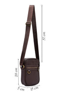 Erkek Kahverengi Postacı Çantası | Derimod Erkek Kahverengi Postacı Çantası | Derimod