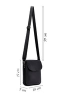 Men's Black Messenger Bag | Derimod Men's Black Messenger Bag | Derimod