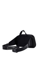 Men's Black Fabric Mini Waist Bag | Derimod Men's Black Fabric Mini Waist Bag | Derimod