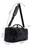 Erkek Siyah Uzun Askılı Seyahat Çantası | Derimod Erkek Siyah Uzun Askılı Seyahat Çantası | Derimod