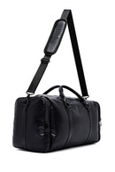 Erkek Siyah Uzun Askılı Seyahat Çantası | Derimod Erkek Siyah Uzun Askılı Seyahat Çantası | Derimod