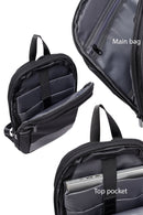 D-Pack Unisex Black Backpack | Derimod D-Pack Unisex Black Backpack | Derimod