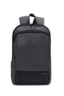 D-Pack Unisex Gray Backpack | Derimod D-Pack Unisex Gray Backpack | Derimod