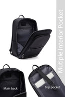 D-Pack Unisex Black Backpack | Derimod D-Pack Unisex Black Backpack | Derimod