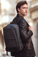 D-Pack Unisex Gri Sırt Çantası | Derimod D-Pack Unisex Gri Sırt Çantası | Derimod