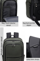 D-Pack Unisex Khaki Backpack | Derimod D-Pack Unisex Khaki Backpack | Derimod