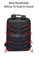 D-Pack Men's Black Backpack | Derimod D-Pack Men's Black Backpack | Derimod