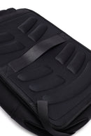 D-Pack Unisex Black Fabric Backpack | Derimod D-Pack Unisex Black Fabric Backpack | Derimod