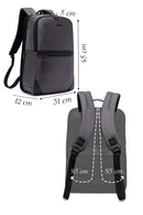 D-Pack Unisex Gray Fabric Backpack | Derimod D-Pack Unisex Gray Fabric Backpack | Derimod