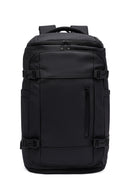 D-Pack Unisex Black Fabric Backpack | Derimod D-Pack Unisex Black Fabric Backpack | Derimod