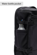 D-Pack Unisex Black Fabric Backpack | Derimod D-Pack Unisex Black Fabric Backpack | Derimod