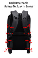 D-Pack Unisex Black Backpack | Derimod D-Pack Unisex Black Backpack | Derimod