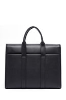 D-Pack Men's Black Fabric Briefcase | Derimod D-Pack Men's Black Fabric Briefcase | Derimod