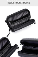D-Pack Erkek Siyah Mini Kutu Çapraz Çanta | Derimod D-Pack Erkek Siyah Mini Kutu Çapraz Çanta | Derimod