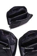 D-Pack Men's Black Mini Handbag | Derimod D-Pack Men's Black Mini Handbag | Derimod