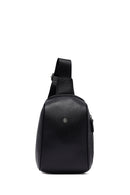 Erkek Siyah Deri Çapraz Çanta | Derimod Erkek Siyah Deri Çapraz Çanta | Derimod