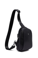 Male Black Leather Crossbody Bag | Derimod Male Black Leather Crossbody Bag | Derimod
