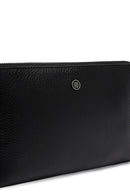 Men's Black Leather Mini Handbag | Derimod Men's Black Leather Mini Handbag | Derimod