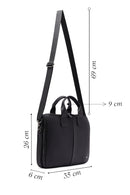 Men's Black Long Strap Leather Laptop Bag
| Derimod
Men's Black Long Strap Leather Laptop Bag
| Derimod