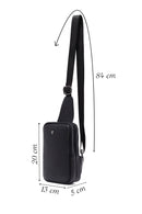 Men's Black Mini Leather Crossbody Bag
| Derimod
Men's Black Mini Leather Crossbody Bag
| Derimod