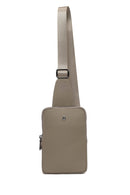 Erkek Vizon Mini Deri Çapraz Çanta | Derimod Erkek Vizon Mini Deri Çapraz Çanta | Derimod